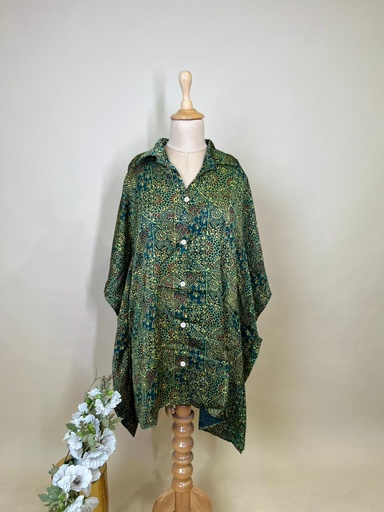 Ajrakh Modal Shirt Kaftans 5015