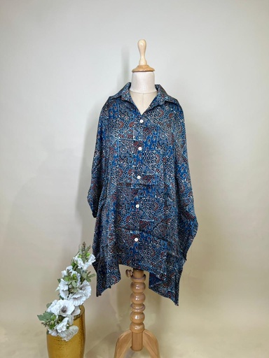 Ajrakh Modal Shirt Kaftans 5015
