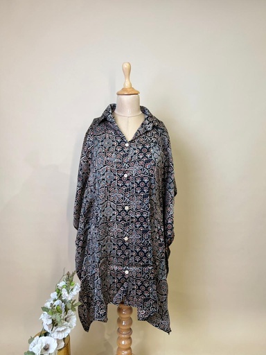 Ajrakh Modal Shirt Kaftans 5015