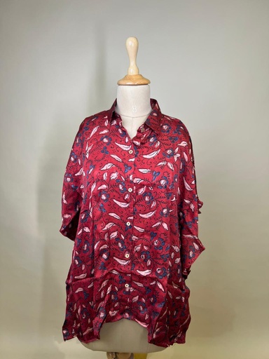 Ajrakh Modal Shirt Kaftans 5015