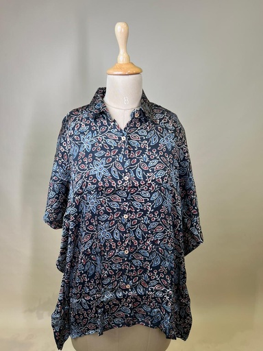 Ajrakh Modal Shirt Kaftans 5015