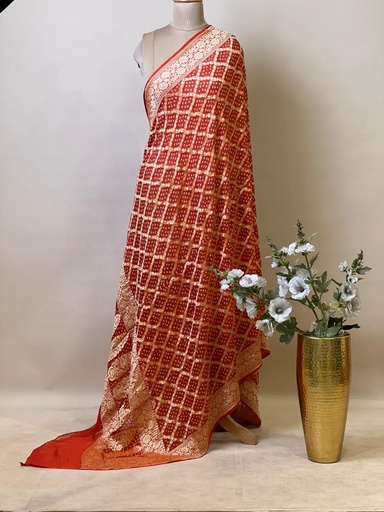 [DUAS6950] Khaddi Georgette Dupatta 4781