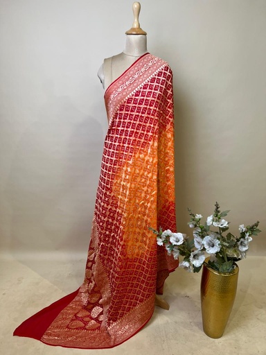[DUAS6950] Khaddi Georgette Dupatta 4781