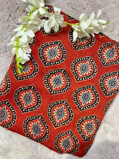 [CFMLK750] Ajrakh Modal Fabric 5013 