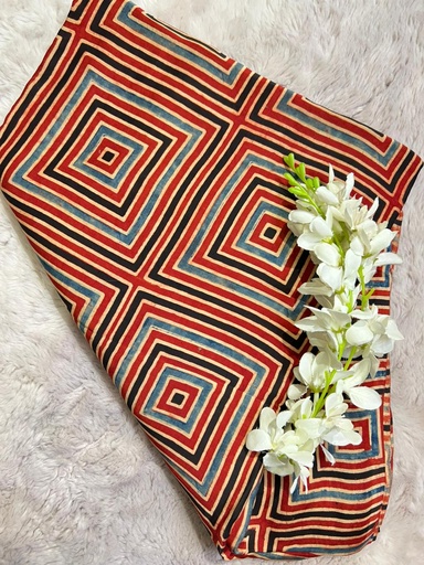 [CFMLK750] Ajrakh Modal Fabric 5013 