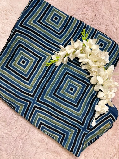 [CFMLK750] Ajrakh Modal Fabric 5013