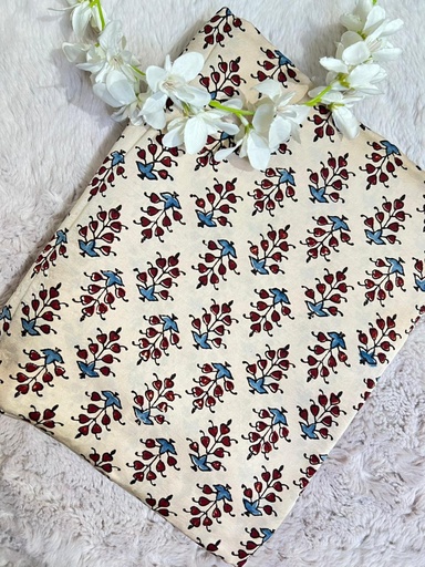 [CFMLK750] Ajrakh Modal Fabric 5013 