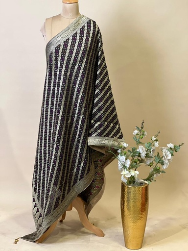 [DUAS2650] Georgette Bandhani Dupatta 4781 