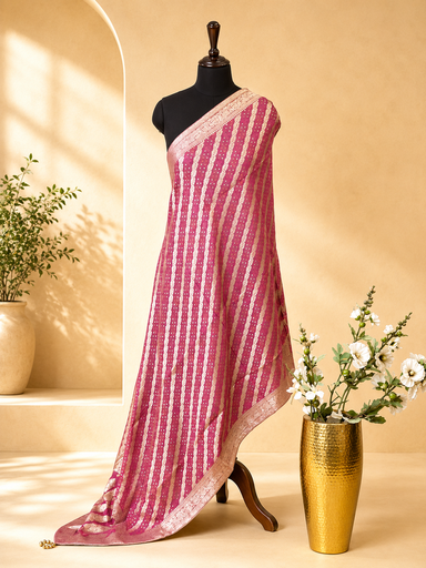 [DUAS2650] Georgette Bandhani Dupatta 4781