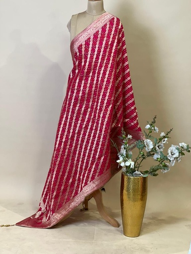 [DUAS2650] Georgette Bandhani Dupatta 4781 