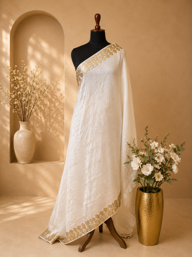 [DUAS1150]  Soft Silk Dupatta 4780