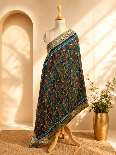 [DUAS2650] Dola Digital Printed Dupatta 4781