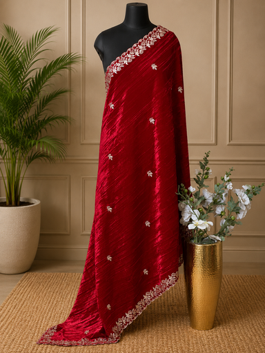 [DUAS3250] Premium Velvet Dupatta 4781