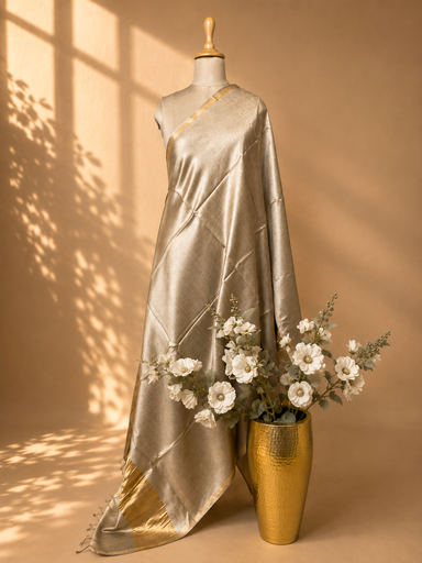 [DUAS2150] Tusser silk Dupatta 4781