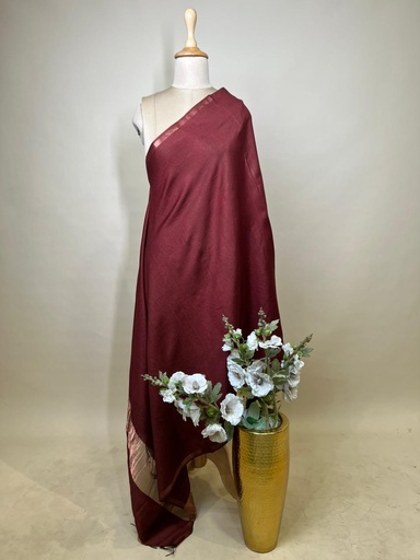 [DUAS2150] Tusser silk Dupatta 4781