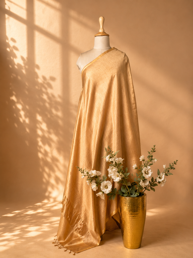 [DUAS2150] Tusser silk Dupatta 4781