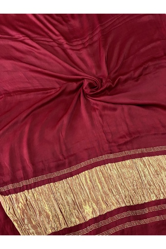 [SAZB4450] Premium Plain Modal Sarees 5018