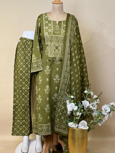 Premium Cotton Kurti Set 5609