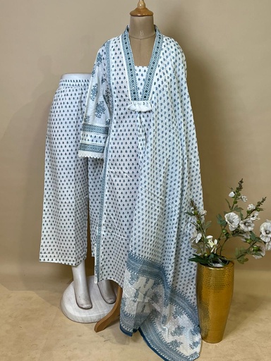 Premium Cotton Kurti Set 5609