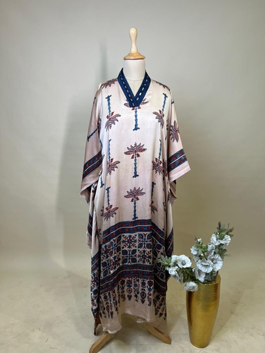 [KARH3450] Ajrakh Modal Kaftans 4803