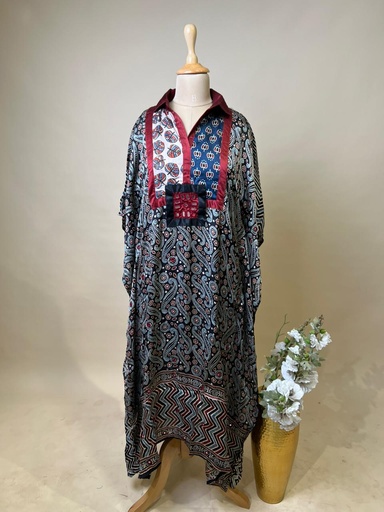 [KARH4250] Ajrakh Modal Kaftans 4803 