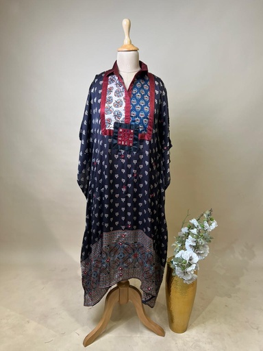 [KARH4250] Ajrakh Modal Kaftans 4803 