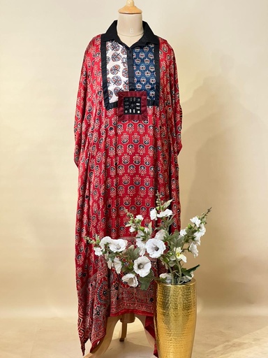 [KARH4250] Ajrakh Modal Kaftans 4803 