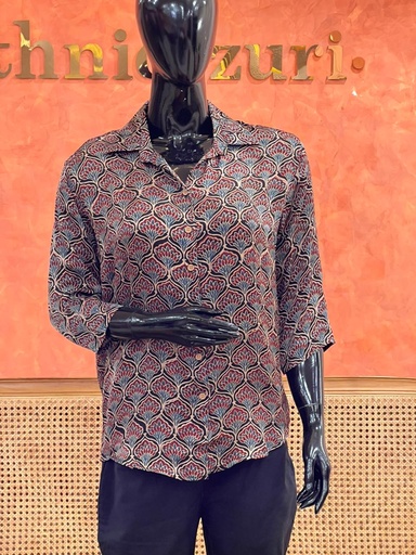 Ajrakh Modal Shirts 5015