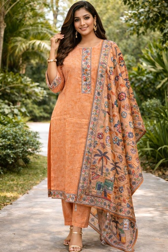 Kantha Cotton Kurti Sets 5046