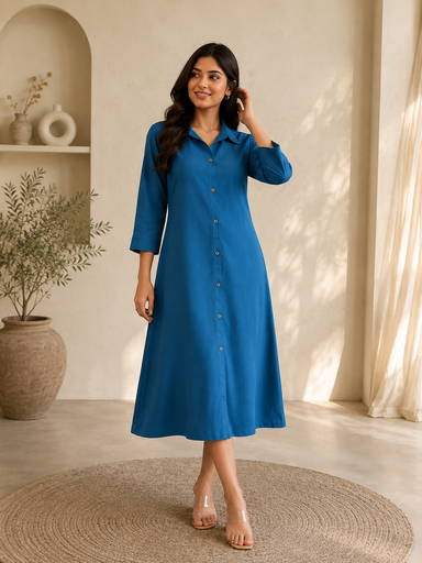  Premium Cotton Kurti 5058