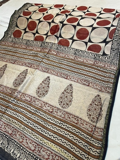 [SAPW4250] Chanderi Silk Saree 5018