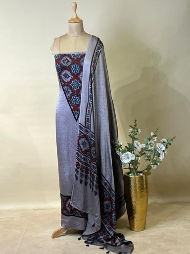 [SUKD6450]  Ajrakh Modal Suit Sets 5012