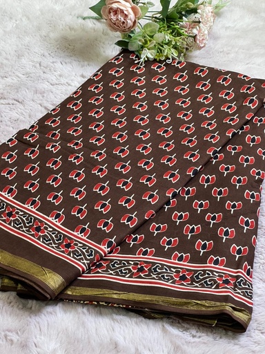 [SASH1950] Zari border Cotton Sarees 5013