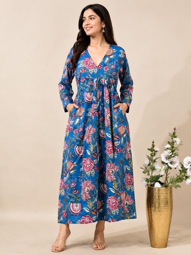 Premium Aline Cotton Kurti 5028