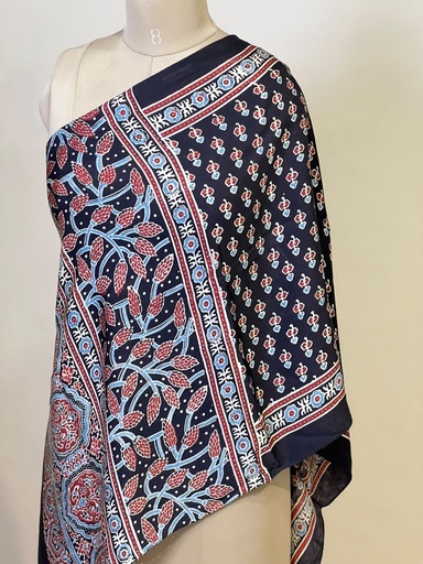 [STMT1450] Ajrakh Modal Stoles 5071