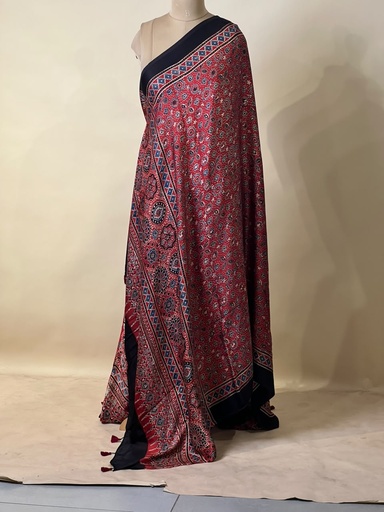 [DUMT2190] Ajrakh Modal Dupatta 5072