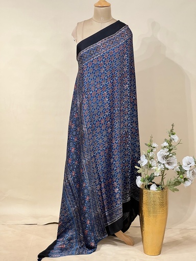 [DUMT2190] Ajrakh Modal Dupatta 5072