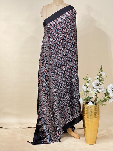 [DUMT2190] Ajrakh Modal Dupatta 5072