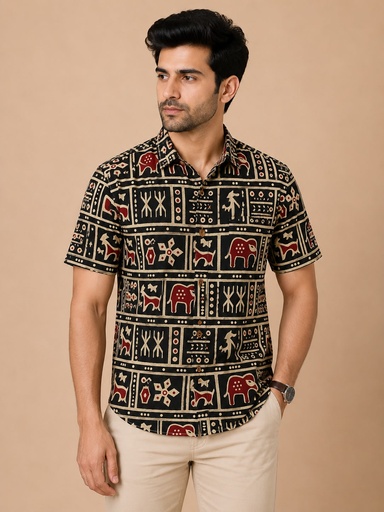 Cotton Mens Shirts 5049