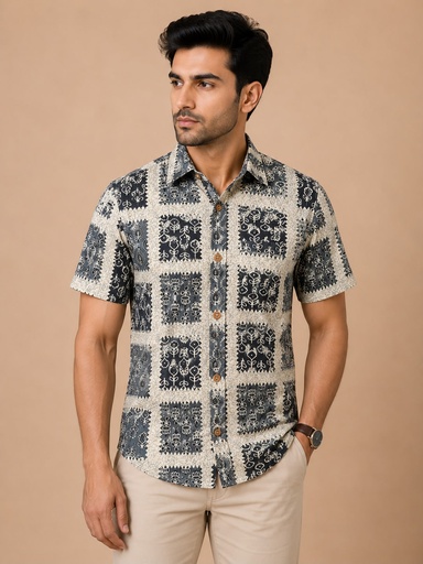 Cotton Mens Shirts 5049