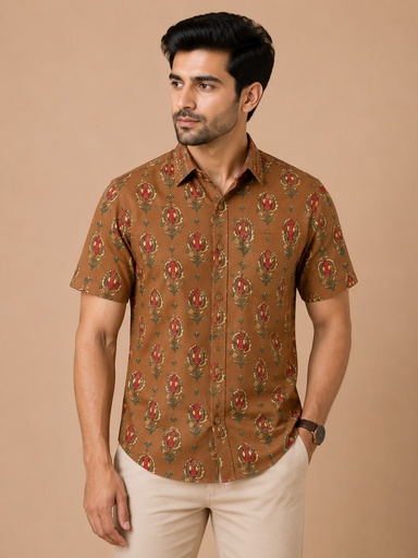 Cotton Mens Shirts 5049