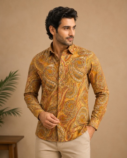 Cotton Mens Shirts 5049