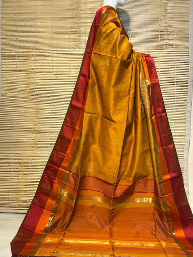 [SAPW6950] Handloom Maheshwari Silk Sarees 5028