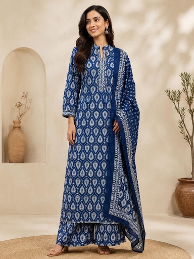 Soft Cotton Kurti Sets 5043
