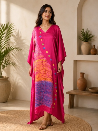 [KARH3650] Shibori Modal Kaftans 4803