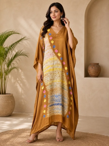 [KARH3650] Shibori Modal Kaftans 4803