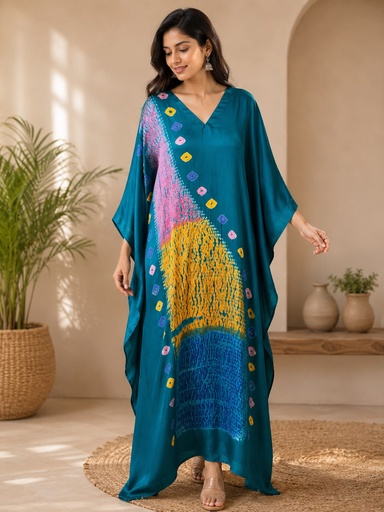 [KARH3650] Shibori Modal Kaftans 4803