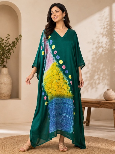 [KARH3650] Shibori Modal Kaftans 4803