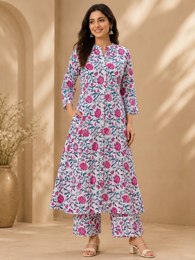 Pure Cotton Coord Sets 5028