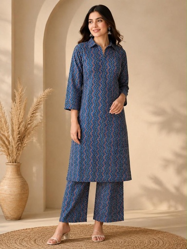 Ajrakh Cotton Coord Sets 5028